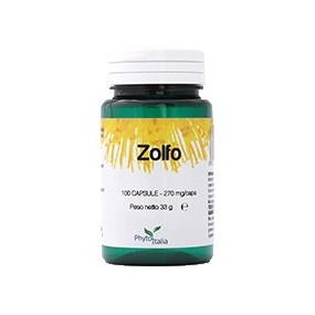 ZOLFO integratore alimentare 100 capsule PhytoItalia