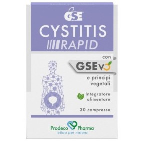 GSE Cystitis Rapid 30 CPR Prodeco Pharma Integratore Alimentare