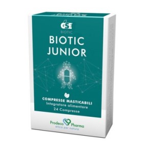 Gse biotic junior 24 compresse masticabili