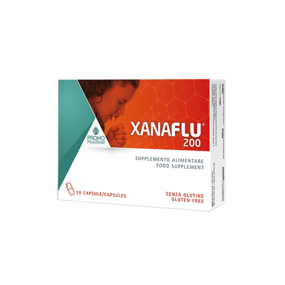 Xanaflu 200 20 cps PromoPharma Integratore Alimentare