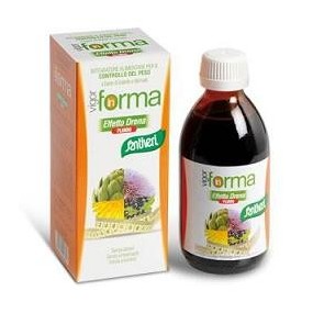 Effetto drena integratore alimentare gusto mela 240 ml santiveri ibersan