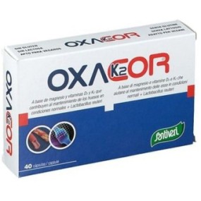 Oxacor k2 integratore alimentare 40 capsule santiveri ibersan