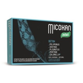 Micoxan detox integratore alimentare 40 capsule santiveri ibersan