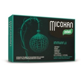 MICOXAN IMMUNFLU integratore alimentare 40 capsule Santiveri Ibersan