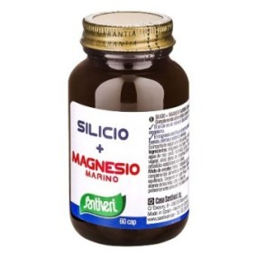 SILICIO+MAGNESIO MARINO integratore alimentare 60 capsule Santiveri Ibersan