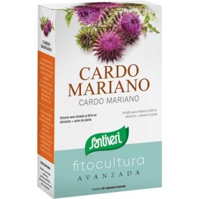 Cardo mariano integratore alimentare 40 capsule santiveri ibersan