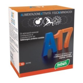 A17 aminoacidi integratore alimentare 12 bustine santiveri ibersan