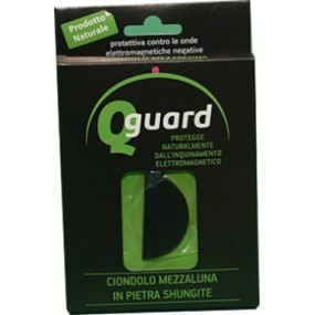 Q-GUARD CIONDOLO MEZZA LUNA