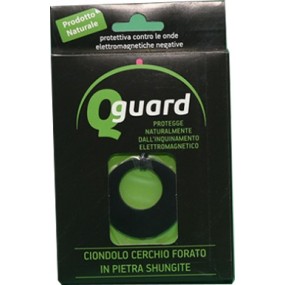 Q-GUARD CIONDOLO CERCHIO FORATO