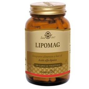 LIPOMAG integratore alimentare 30 capsule vegetali Solgar