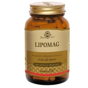 Lipomag integratore alimentare 30 capsule vegetali solgar