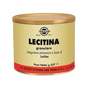 Lecitina granulare integratore alimentare 227 gr polvere solgar