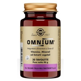 Omnium® integratore alimentare 30 tavolette solgar