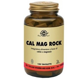 CAL MAG ROCK integratore alimentare 100 tavolette Solgar