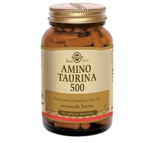 Amino taurina 500 50 capsule vegetali