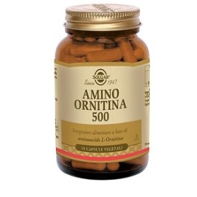 AMINO ORNITINA 500 integratore alimentare 50 capsule vegetali Solgar