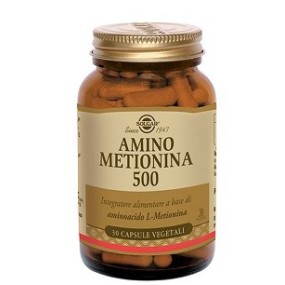 AMINO METIONINA 500 integratore alimentare 30 capsule vegetali Solgar