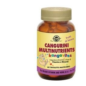 CANGURINI MULTINUTRIENTS FRUTTI BOSCO 60 COMPRESSE