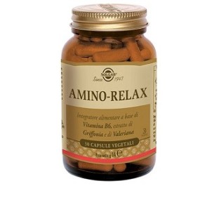 AMINO-RELAX integratore alimentare 30 capsule vegetali Solgar