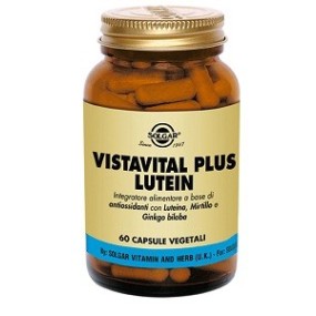 VISTAVITAL PLUS LUTEIN integratore alimentare 60 capsule vegetali Solgar