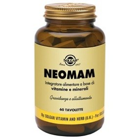 NEOMAM integratore alimentare 60 tavolette Solgar