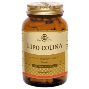 LIPO COLINA integratore alimentare 100 capsule vegetali Solgar