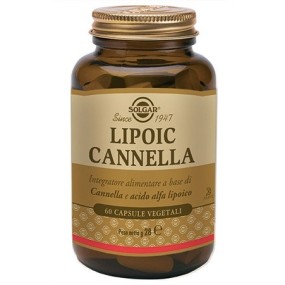 LIPOIC CANNELLA integratore alimentare 60 capsule vegetali Solgar