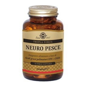 Neuro pesce integratore alimentare 50 perle solgar