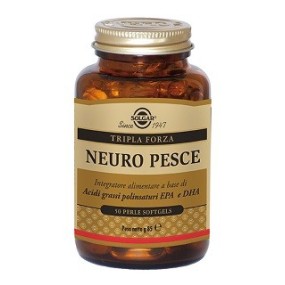 NEURO PESCE integratore alimentare 50 perle Solgar