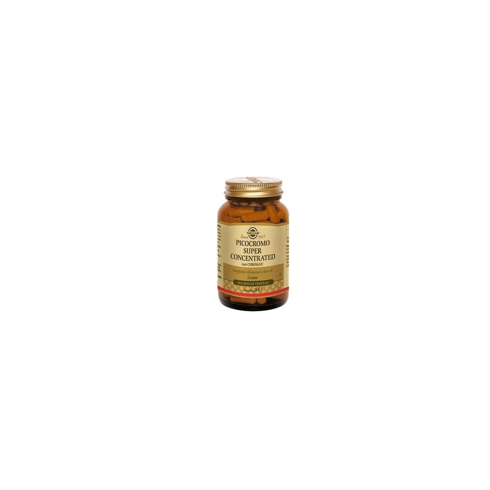 Picocromo superconcentrated integratore alimentare 90 capsule vegetali solgar