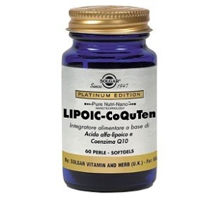 Lipoic-coquten integratore alimentare 60 perle solgar
