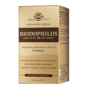 BIODOPHILUS integratore alimentare 60 capsule vegetali Solgar