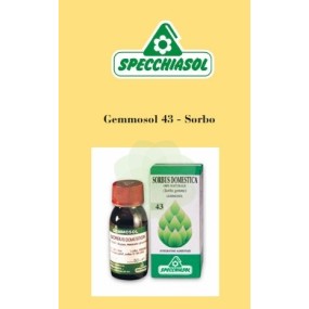 GEMMOSOL SORBO 43 Macerato Glicerico 50 ml Specchiasol