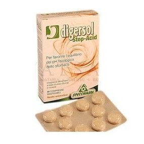 Digersol Stop-Acid integratore alimentare 20 compresse Specchiasol
