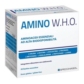 Amino W.H.O. integratore alimentare 20 bustine Specchiasol