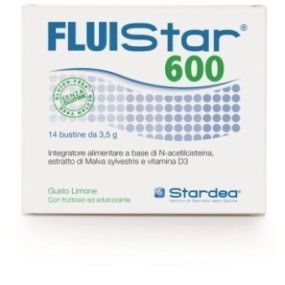 FLUISTAR 600 integratore alimentare 14 bustine Stardea