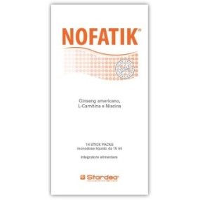 ENERGISTAR NOFATIK integratore alimentare 14 stick packs monodose liquido da 15 ml Stardea
