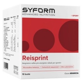 REISPRINT integratore alimentare 10 buste gusto arancia Syform