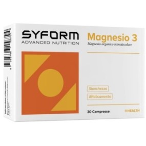 MAGNESIO 3 integratore alimentare 30 compresse Syform