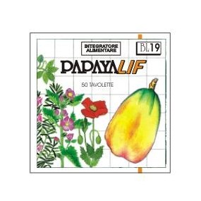 PAPAYA LIF integratore alimentare 50 tavolette Tutto o niente