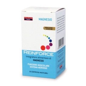 Reinforce Magnesio integratore alimentare 30 compresse Farmaderbe