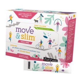 Move&Slim Iodio Free integratore alimentare 25 Stick Pack Zuccari