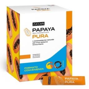 Papaya pura integratore alimentare 60 stick pack zuccari