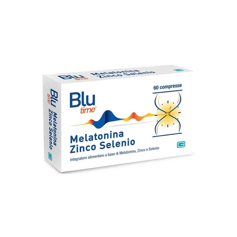 Blu time melatonina/zinco/selenio compresse