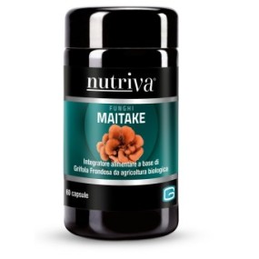 NUTRIVA MAITAKE integratore alimentare 60 capsule Cabassi e Giuriati