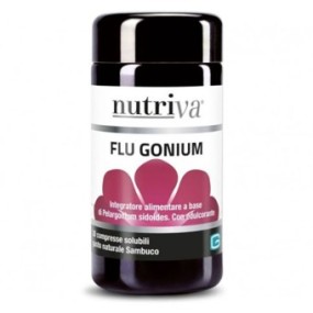 NUTRIVA FLU GONIUM integratore alimentare 30 compresse solubili Cabassi e Giuriati