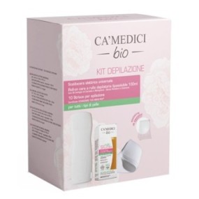 Ca' medici bio kit depilazione manipolo + strisce + rullo