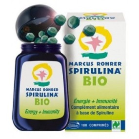 Spirulina marcus rohrer bio integratore alimentare 180 compresse cabassi e giuriati