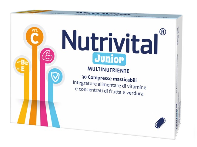 NUTRIVITAL® JUNIOR integratore alimentare 30 compresse Pegaso - Foto 1 di 1
