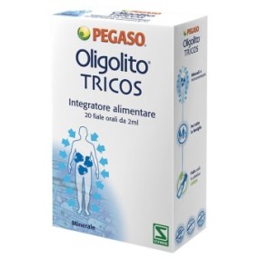 OLIGOLITO® TRICOS integratore alimentare 20 fiale Pegaso